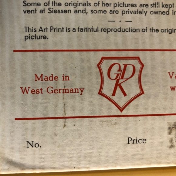 2 Vintage Framed Hummel pictures mid century - Picture 12 of 14